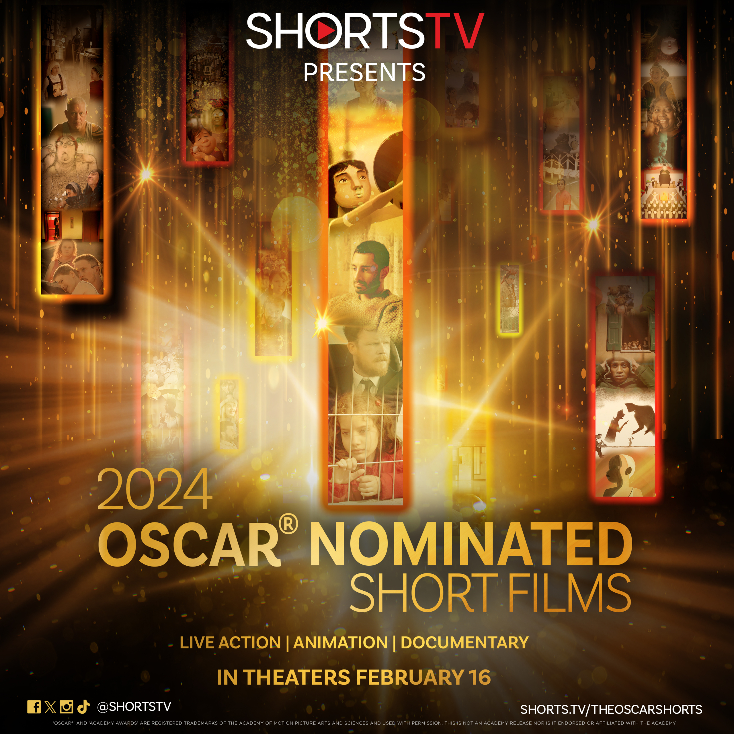 Oscar Shorts 2024 Movie Poster