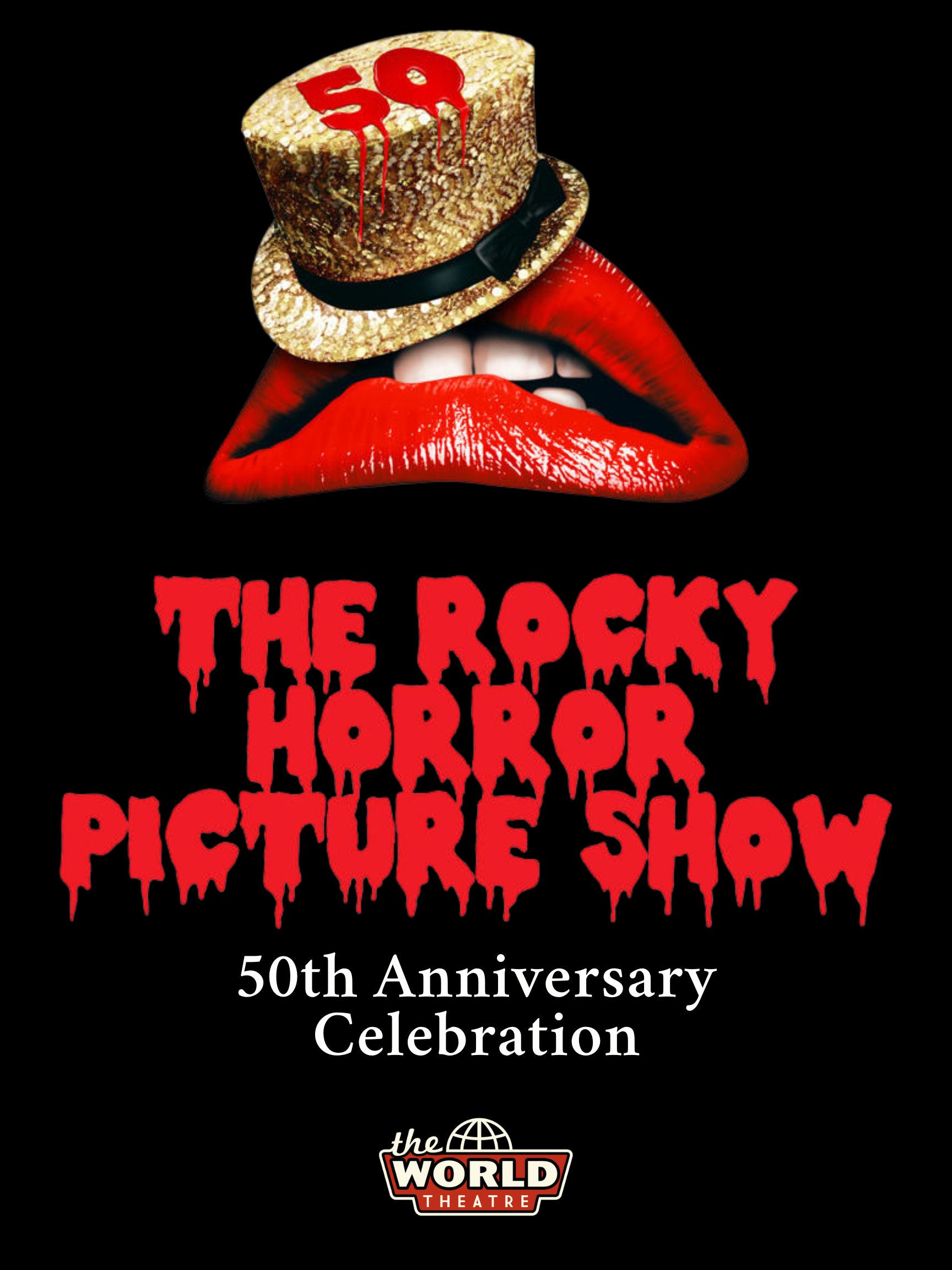 The Rocky Horror Picture Show 50th Anniversary Movie Poster